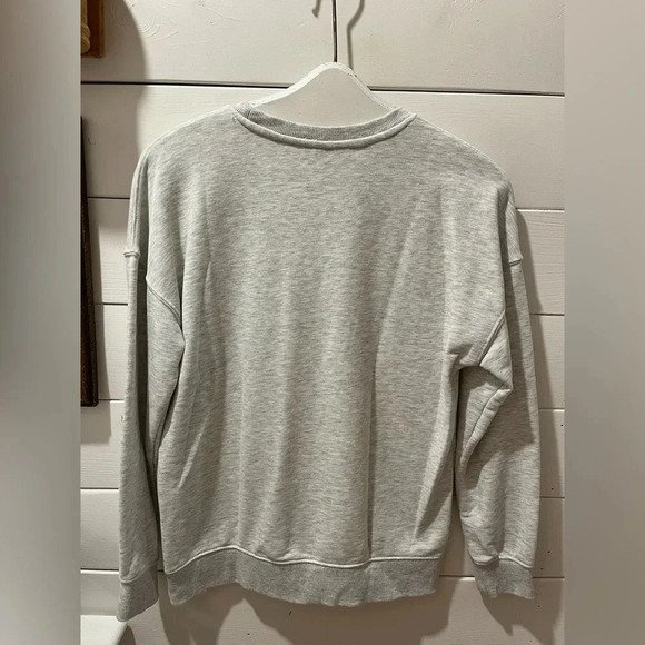 🩶 LAZYPANTS Grey Crewneck Sweatshirt – Size S - Picture 10 of 10